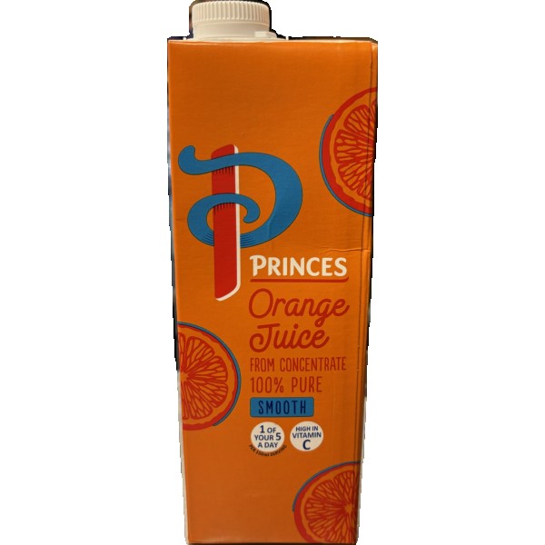 1 litre Orange Juice